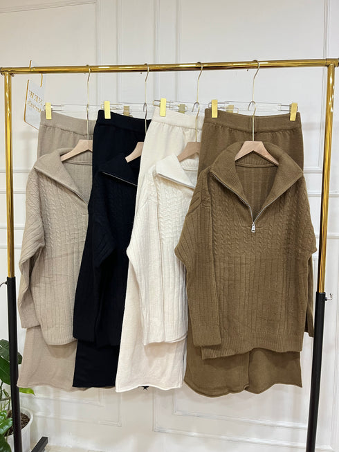 Winter High Quality Knitted Co-Ord Sets